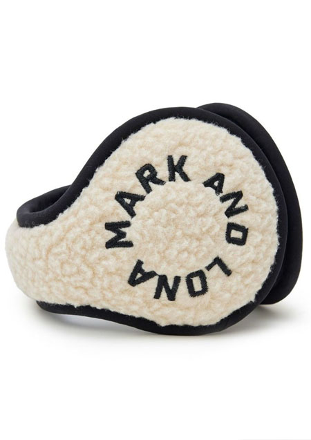 MARK&LONA Helix Fleece Ear Warmer | IVORY | MEN and WOMEN