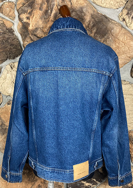 AMI PARIS Denim Trucker Jacket | 470 USED BLUE