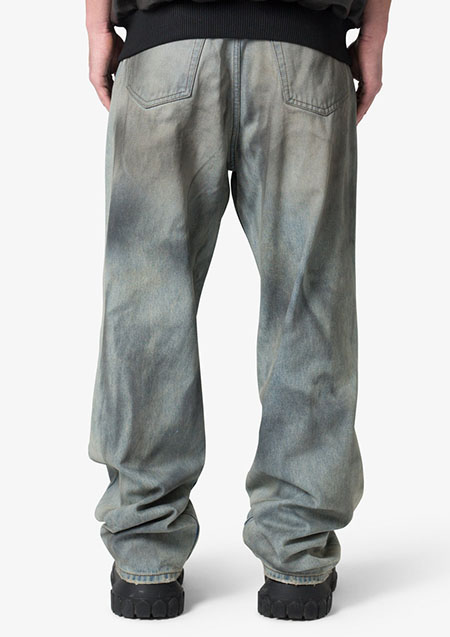 mnml ULTRA BAGGY DESTROYED DENIM | VINTAGE BLUE