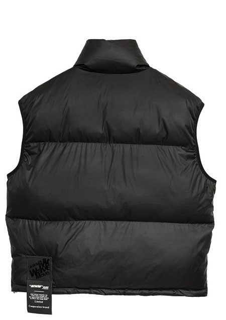 MWM PUFFER VEST | BLACK