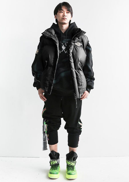 MWM PUFFER VEST | BLACK