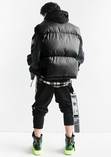 MWM PUFFER VEST | BLACK