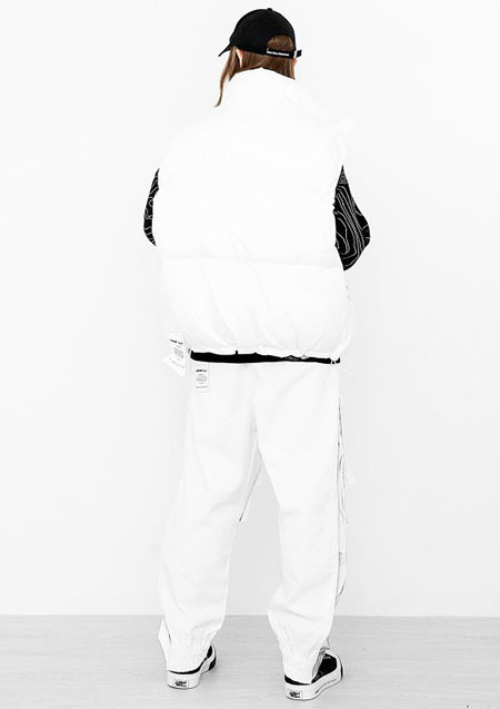 MWM PUFFER VEST | WHITE