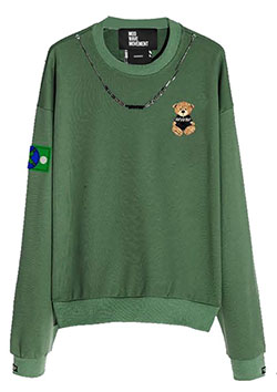 MWM TEDDY SWEATSHIRT | KHAKI