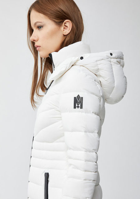 Mackage PATSY-BX Ladies Hooded Light Down Jacket | C0253Cream