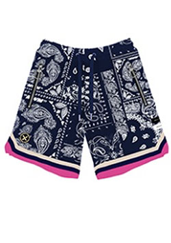 MWM BANDANA SHORTS | BLUE