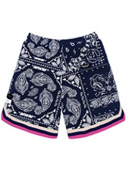 MWM BANDANA SHORTS | BLUE