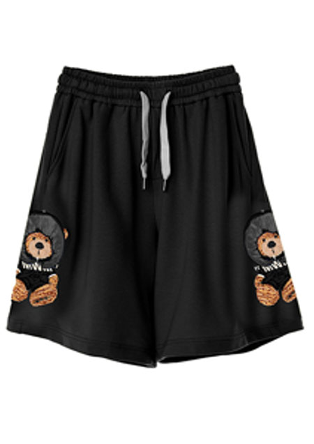 MWM MIKE TEDDY SHORTS | 52-BLACK