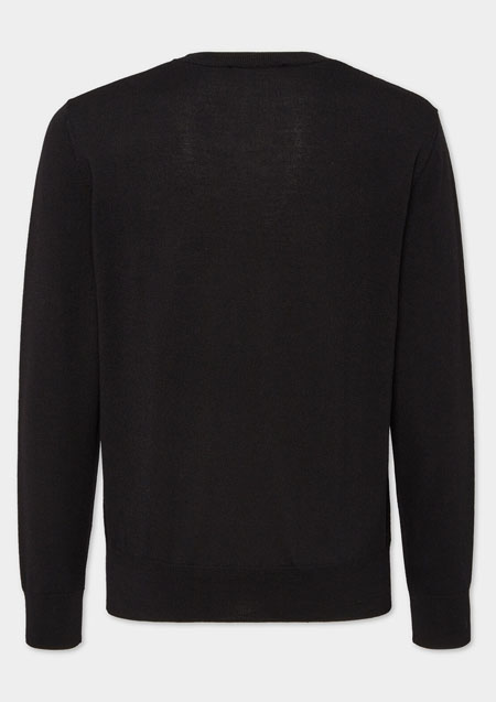 DSQUARED2 HIGH GAUGE MAPLE LOGO KNIT | 962BLACK | MENS