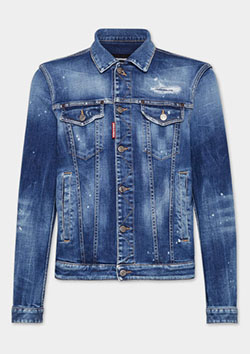 DSQUARED2 DENIM JACKET | 470BLUE | MENS