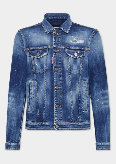 DSQUARED2 DENIM JACKET | 470BLUE | MENS