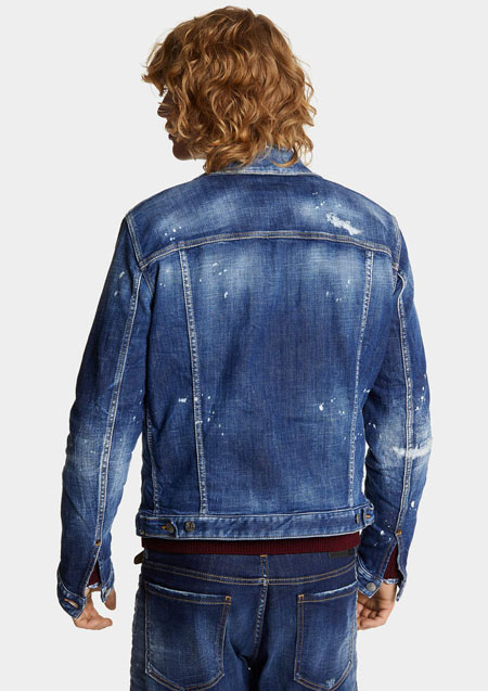 DSQUARED2 DENIM JACKET | 470BLUE | MENS