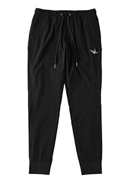 1PIU1UGUALE3 GOLF RIB PANTS | 99BLACK | MENS