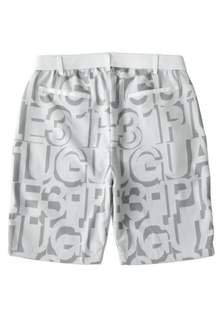 1PIU1UGUALE3 GOLF LOGO SHORTS | 10WHITE | MENS