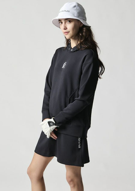 1PIU1UGUALE3 GOLF JERSEY PARKER | 99BLACK | LADIES