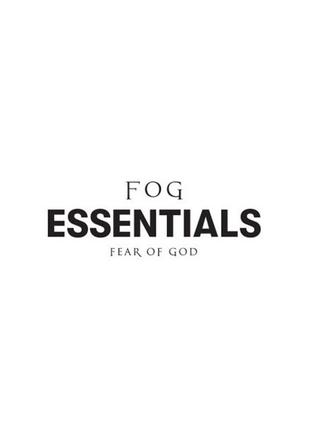 FOG ESSENTIALS 21SS BACK LOGO LS TEE | BLACK