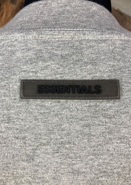 FOG ESSENTIALS 21FW 1POINT LOGO LS TEE | DK/OATMEAL