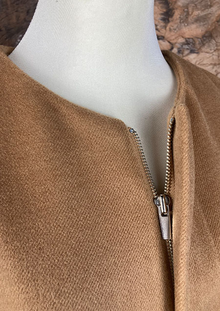 DURAS NO COLLAR COAT | BEIGE