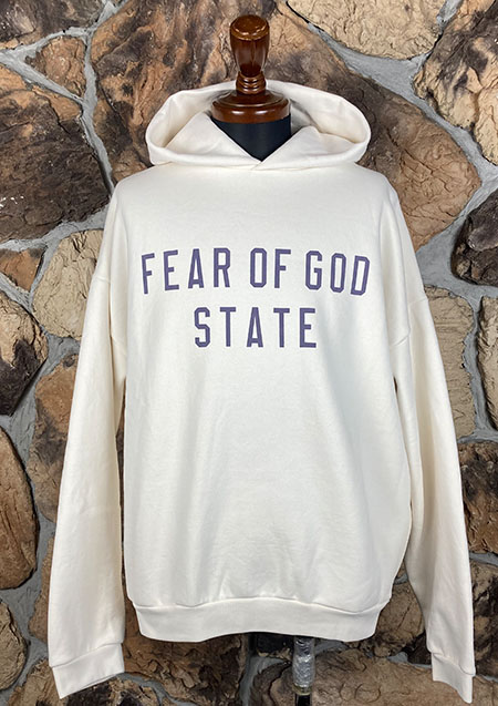 FOG ESSENTIALS 24FW STATE LOGO SWEAT HOODIE | SHELL