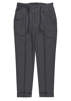 1PIU1UGUALE3 COMFY SLACKS | 97D.GRAY